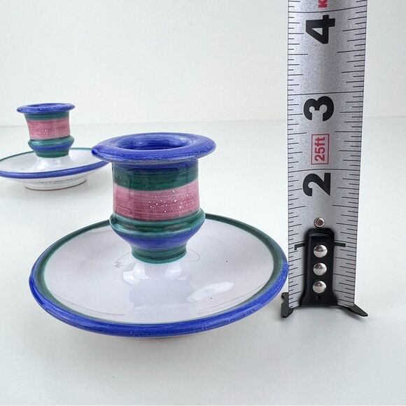 La Piccola Bottega Venice Hand Painted Candle Holders - Picture 7 of 8